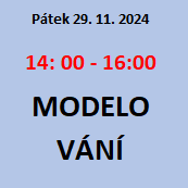 Talentovky nanečisto - MODELOVÁNÍ pátek 14:00 - 16:00; program je ZDARMA